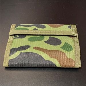 Vintage Camouflage Wallet